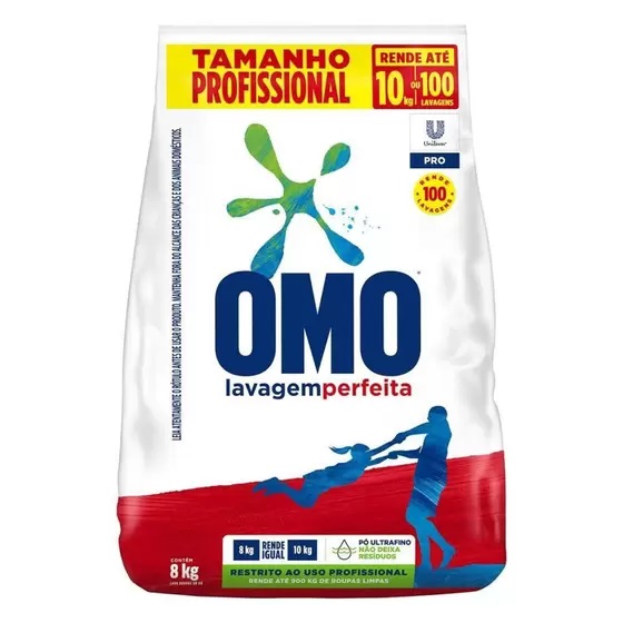 Unilever Omo Sabão em Pó 8kg